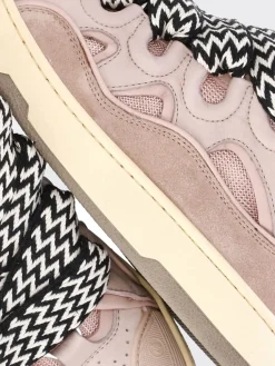 Sneakers Curb Lanvini in nabuk e mesh