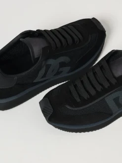 Sneakers Cushion Dolce & Gabbana in camoscio e mesh