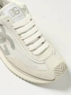 Sneakers Cushion Dolce & Gabbana in camoscio e mesh