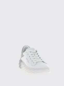 Sneakers Diamond Maxi Jimmy Choo in pelle e glitter