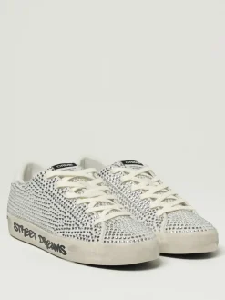 Sneakers Distressed Full-On Rocks Crime London in pelle con strass