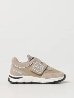 Sneakers Dolce & Gabbana in camoscio e mesh