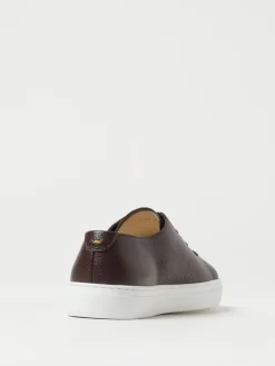 Sneakers Doucal's in pelle a grana