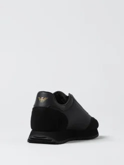 Sneakers EA7 in camoscio e mesh