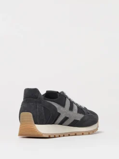 Sneakers 86er Hogan in camoscio e mesh