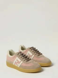 Sneakers FF Fendi in camoscio