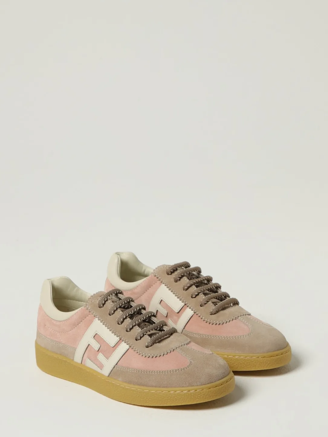 Sneakers FF Fendi in camoscio