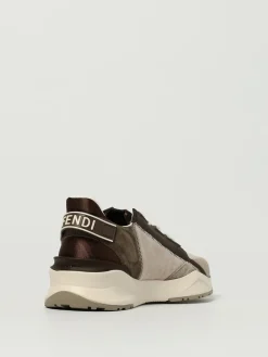 Sneakers Flow Fendi in pelle e mesh