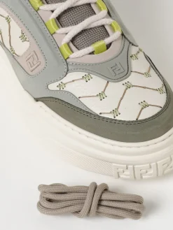 Sneakers Force Fendi in pelle e mesh