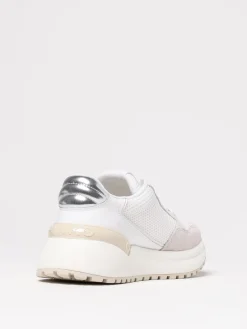 Sneakers Gem Pinko in pelle e mesh