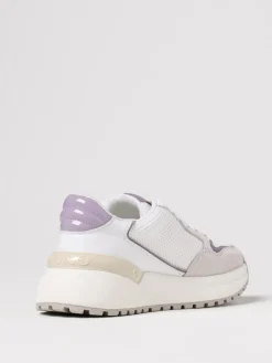 Sneakers Gem Pinko in pelle e mesh