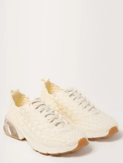 Sneakers Good Luck Tory Burch in nylon intrecciato