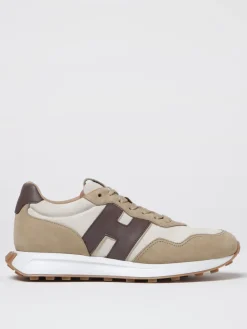 Sneakers H601 Hogan in camoscio