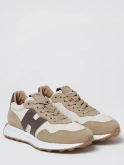 Sneakers H601 Hogan in camoscio