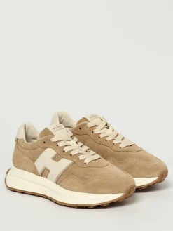 Sneakers H641 Hogan in camoscio