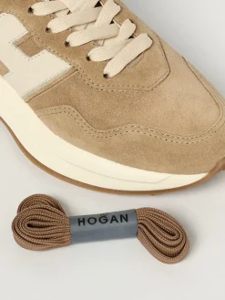 Sneakers H641 Hogan in camoscio