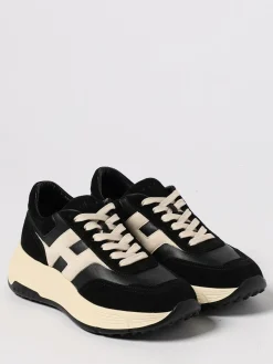 Sneakers H669 Hogan in camoscio