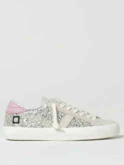 Sneakers Hill D.A.T.E. in pelle e glitter