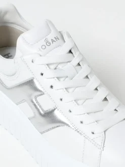 Sneakers H-Stripe Hogan in pelle