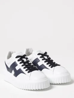 Sneakers H-Stripe Hogan in pelle