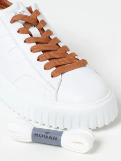 Sneakers H-Stripe Hogan in pelle