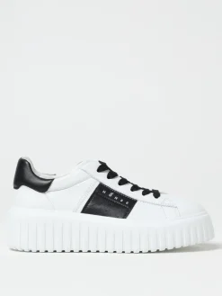 Sneakers H-Stripe Platform Hogan in pelle