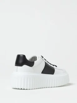 Sneakers H-Stripe Platform Hogan in pelle