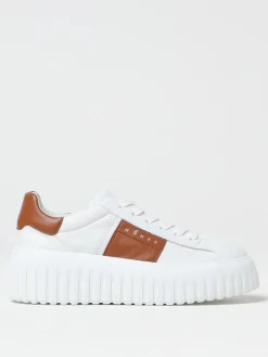Sneakers H-Stripe Platform Hogan in pelle
