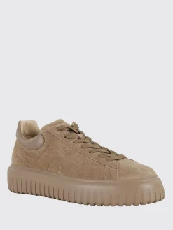Sneakers H-Stripes Hogan in camoscio