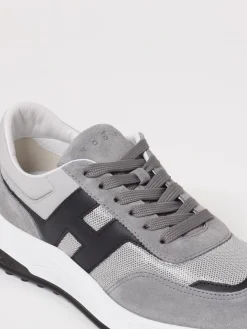 Sneakers Hyperlight Hogan in pelle e mesh
