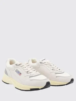 Sneakers Hyperway Autry in camoscio e mesh