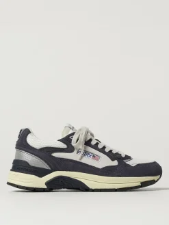 Sneakers Hyperway Autry in camoscio e mesh