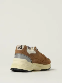 Sneakers Hyperway Autry in camoscio e mesh