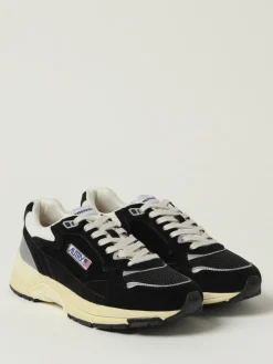 Sneakers Hyperway Autry in camoscio e mesh