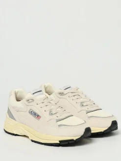 Sneakers Hyperway Autry in camoscio e mesh