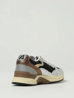 Sneakers Hyperway Autry in pelle laminata e mesh