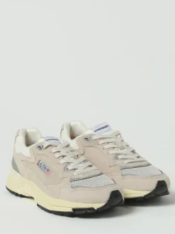 Sneakers Hyperway Autry in camoscio e mesh