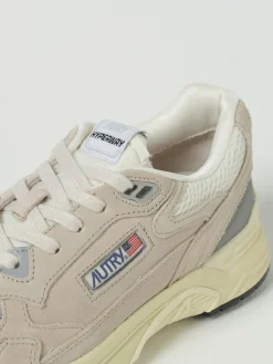 Sneakers Hyperway Autry in camoscio e mesh