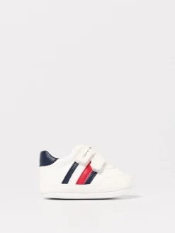 Sneakers in eco pelle con logo Tommy Hilfiger