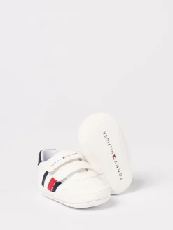 Sneakers in eco pelle con logo Tommy Hilfiger