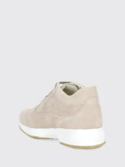 Sneakers Interactive Hogan in camoscio