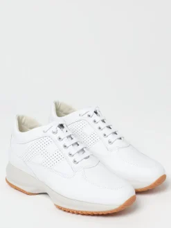 Sneakers Interactive Hogan in pelle