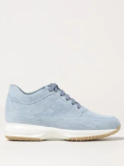 Sneakers Interactive Hogan in denim di cotone