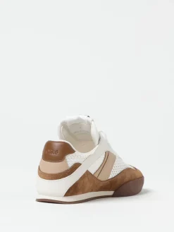 Sneakers Kick Chloè in pelle e mesh riciclato