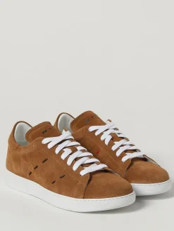 Sneakers Kiton in camoscio