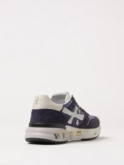 Sneakers Lander Premiata in camoscio e nylon