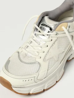 Sneakers Lightstar Golden Goose in pelle e mesh used