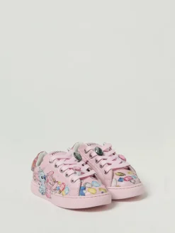 Sneakers Lilo & Stitch Monnalisa in pelle stampata
