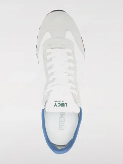 Sneakers Lucyd Premiata in pelle e gomma traforata