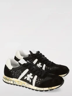 Sneakers Lucyd Premiata in pelle e gomma traforata